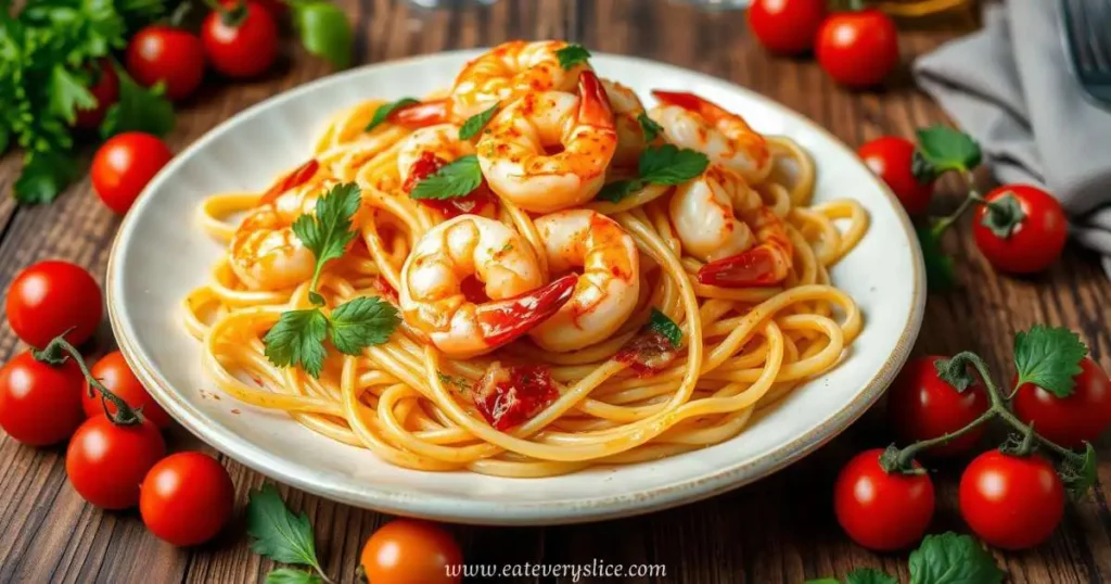 spicy shrimp pasta