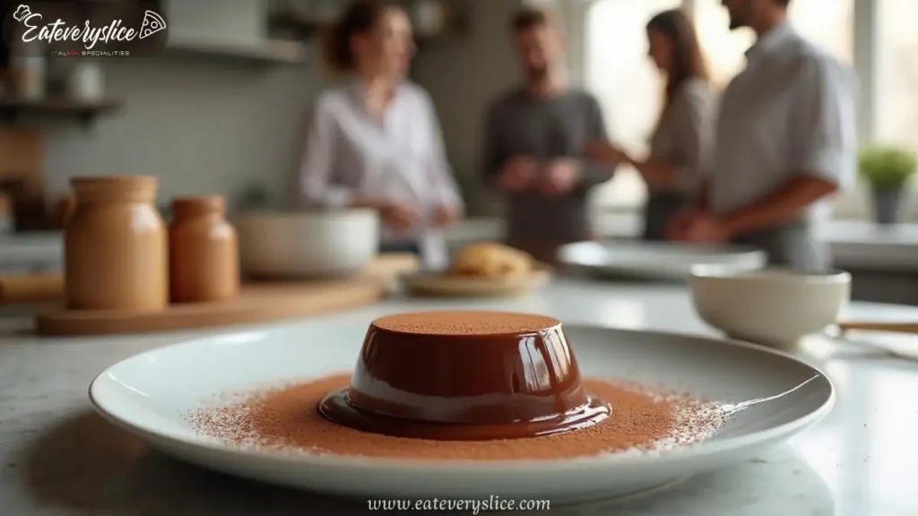 Chocolate Panna Cotta with Cocoa Powder Recipe